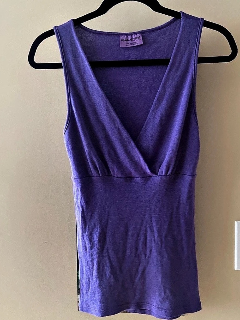 Michael Stars Purple Tank Top